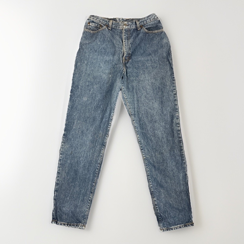 VTG 80s Levis 17505xx Womens 28 x 31 Distressed Relaxed Tapered Leg Jeans USA 90